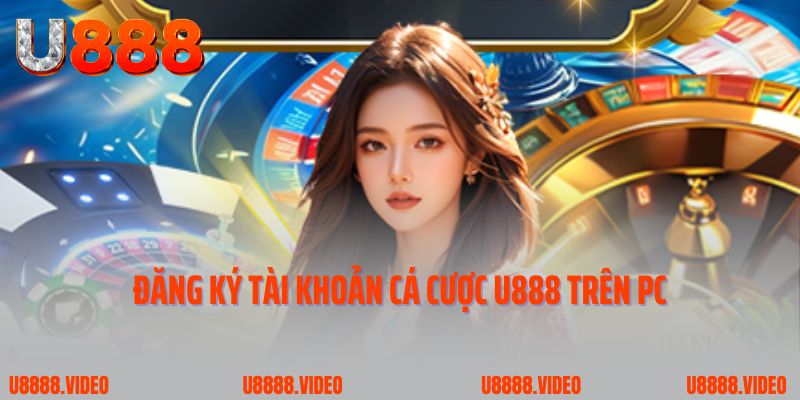 Đăng ký tài khoản cá cược U888 trên PC có khó không?